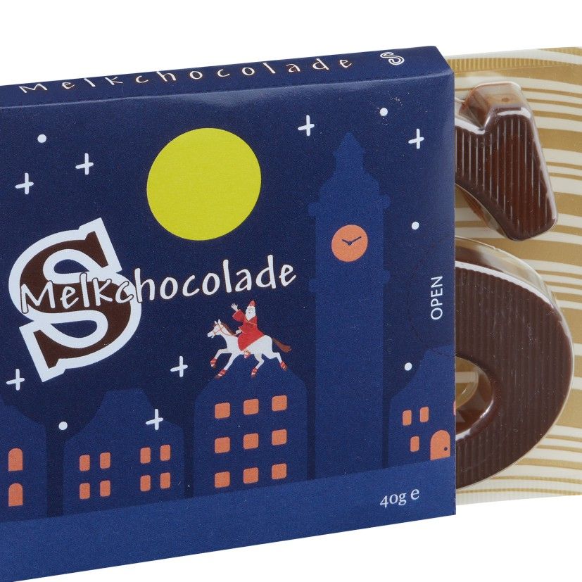 Chocoladeletter S - Chocoladeletterkopen.nl