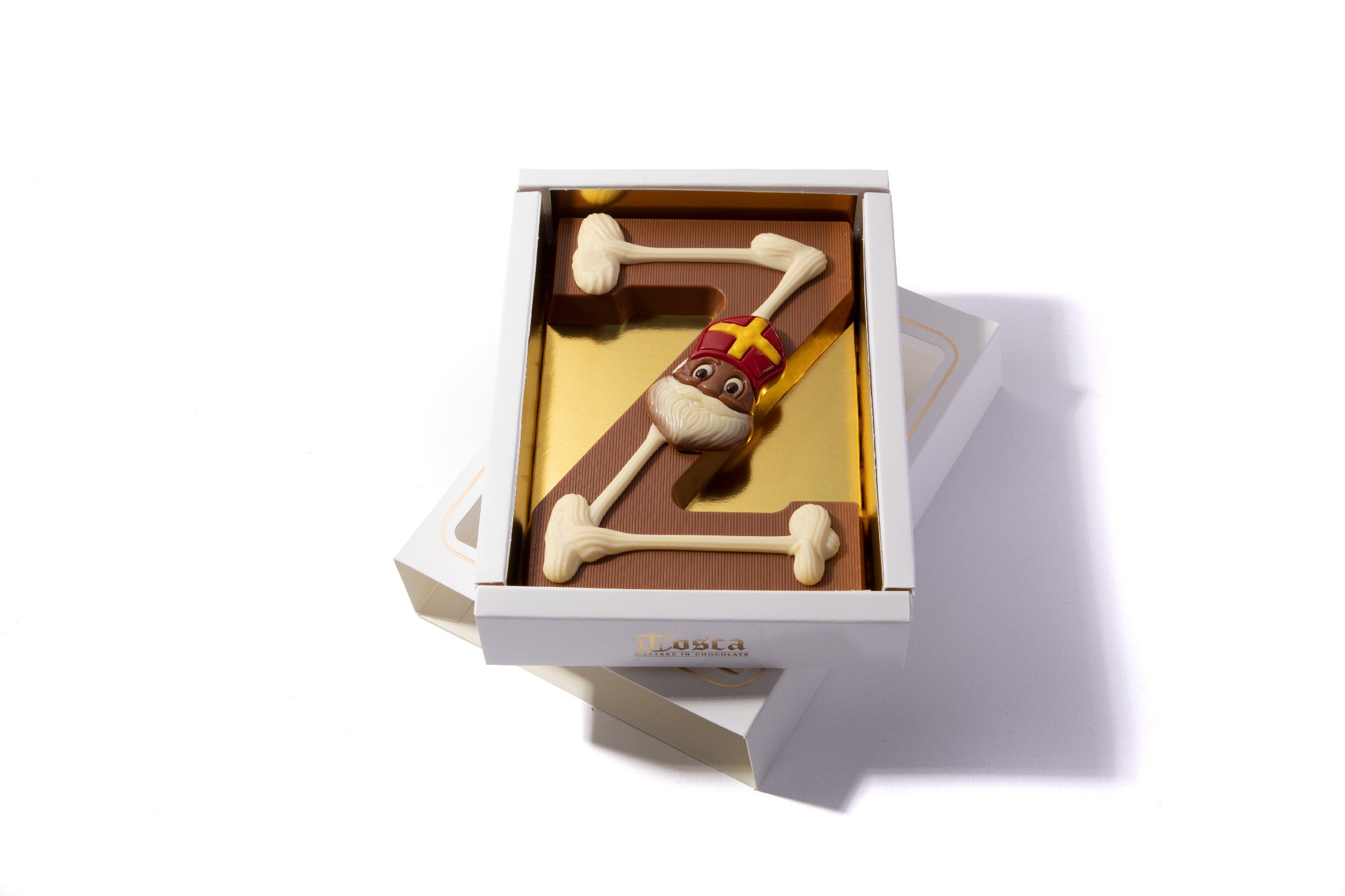 Gedecoreerde chocoladeletter Z - Chocoladeletterkopen.nl